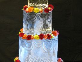 Wedding Cake 1 Ice Sculpture